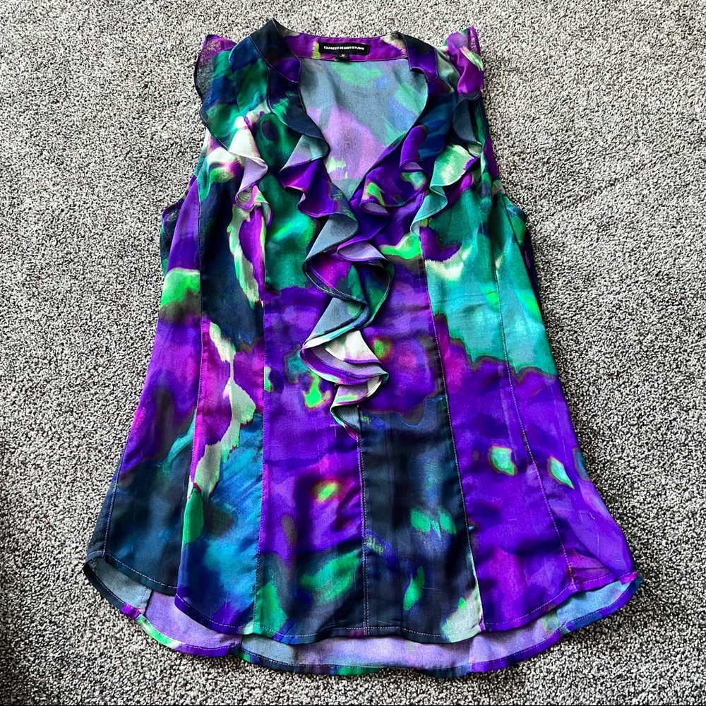 Express ruffle top.